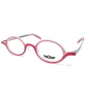 BOZ-JF REY LONZO COL 8280 PINK SILVER AUTHENTIC EYEGLASSES 41 23 140 FRANCE